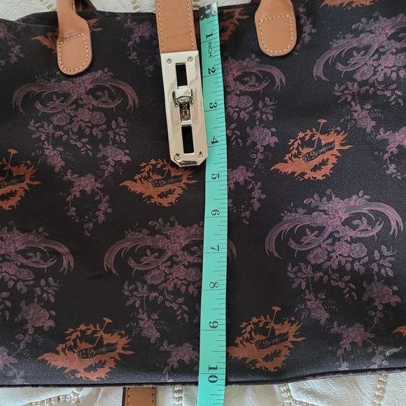 La Bagagerie nylon bag with leather handles - Picture 7 of 7